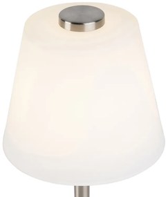 Candeeiro de mesa design em aço regulável com LED - Regno Moderno