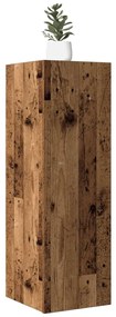 Móveis TV 2 pcs 30,5x30x90 cm derivados madeira madeira velha