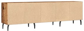 Móvel de TV 150x30x44,5 cm derivados de madeira madeira velha