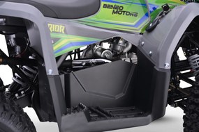 Moto 4 gasolina crianças Motors WARRIOR 125cc Verde