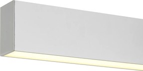 Candeeiro suspenso branco com LED regulável em 3 níveis 2700-4000K com interruptor DIP - Keane