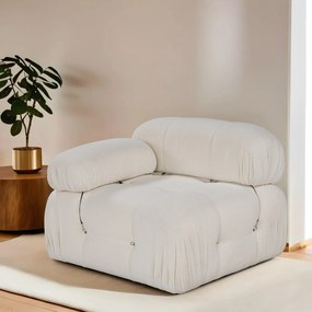 Sofá de 1 Lugar Bubble – Branco – 95x95x75 cm