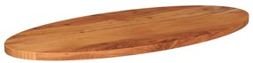Tampo de mesa oval 110x50x2,5 cm madeira de acácia maciça