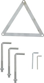 Candeeiro de pé clássico para exterior preto com vidro opalino 210cm IP44 - Champs