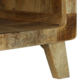Mesa de Café 50x50x35 cm Madeira de Mangueira Maciça