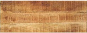 vidaXL Tampo de mesa retangular 70x40x3,8 cm mangueira áspera maciça