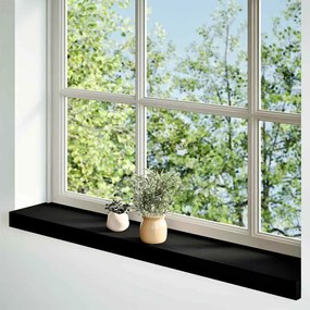 Soleiras da janela 2 pcs 80x15x2 cm carvalho castanho-escuro