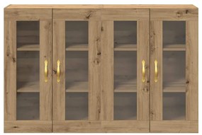 Gabinetes de Parede 2 peças Carvalho Artisan 69,5 x 34 x 90 cm Madeira