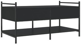 Mesa de centro 99x50x50 cm derivados de madeira preto