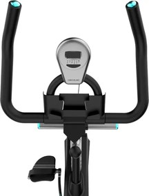Bicicleta de ciclismo indoor Drumfit Indoor 6000 Compact com volante de inércia de 6 kg, 85 x 44 x 109 cm