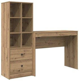 Mesa com Armazenamento Carvalho Artisan Madeira Técnica