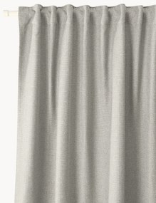 Cortinas opacas multi-banda Jensen, conjunto de 2, L 130 cm