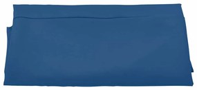Tecido de substituição p/ guarda-sol exterior 300 cm azul-ciano