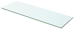 vidaXL Prateleira de vidro 60x15 cm transparente