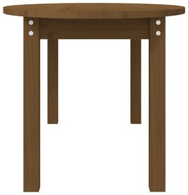 Mesa de centro 110x55x45 cm pinho maciço castanho mel
