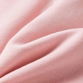 Vestido de criança com cordão rosa-claro 92