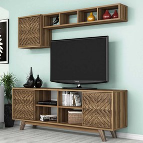 Móvel de TV Inci – Nogueira – 160 x 56,2 x 35 cm