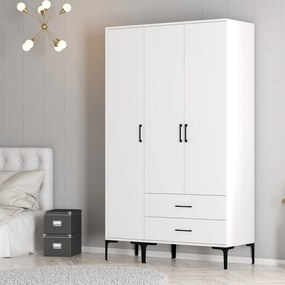 Guarda-roupa Kumsal ST – Branco – 120 cm x 47,5 cm x 201,4 cm
