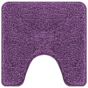 Conjunto de Tapetes de Banho em 3 Peças Roxo Polipropileno Antiderrapa