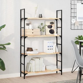 vidaXL Prateleira flutuante 100x20x2 cm acácia maciça não tratada