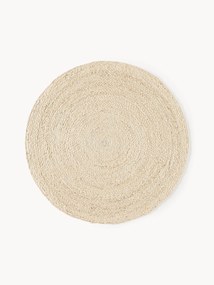 Tapete redondo em juta artesanal Sharmila