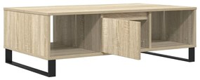 Mesa de centro 104x60x35cm derivados de madeira carvalho sonoma