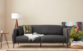 Sofá-cama 3 Lugares Venus – Antracite – 210 cm
