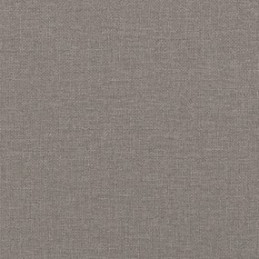 Sofá-cama c/ gavetão/colchões 90x200cm tecido cinza-acastanhado