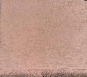 180x250 cm colcha de verao 100% algodão cor rosa palo P/ cama de 90 cm