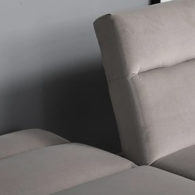 HOMCOM Sofá-Cama Convertível e Reclinável com Apoios de Braços e 2 Encostos Ajustáveis ​​Separadamente em 3 Posições Aveludado 196x85x82 cm Cinza