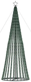 LED Árvore de Natal 1028 LEDs Branco Frio 403 cm