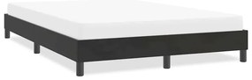 vidaXL Estrutura de cama sem colchão 140x210 cm veludo preto