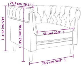 3 pcs conjunto de sofás tecido cinzento-acastanhado