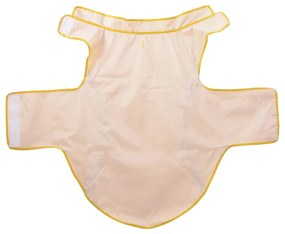 Capa de chuva para cães com tiras reflectoras amarelo 3XL