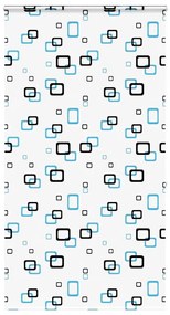 Rolo de Duche Estores com 140x240 cm Largura Tecido 136 cm
