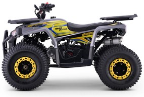 Moto 4 gasolina crianças Motors WARRIOR 125cc Amarela