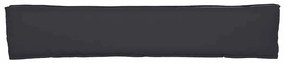 Cushion de Palete para Banco Preto 200x40x8 cm Tecido Oxford
