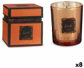 Vela Perfumada Canela Laranja 8 x 9 x 8 cm (8 Unidades)
