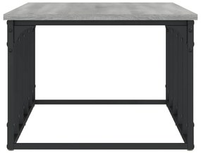 Mesa de centro 100x50x35,5 cm derivados madeira cinzento sonoma