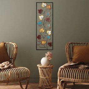 Acessório Decorativo de Parede Platane – Multicolor – 32 x 90 cm