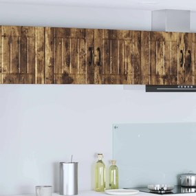 vidaXL Armário de Cozinha Carvalho Defumado 80 x 31 x 40 cm
