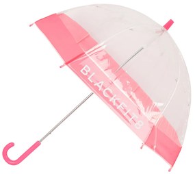 Guarda-chuva BlackFit8 Glow Up Transparente Cor de Rosa (ø 70 cm)