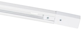 Sistema de iluminação de trilho moderno com 5 focos branco 1-fase - Iconic Kohua Moderno