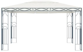 Gazebo 400x300 cm cor creme