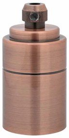 Casquilhos de lâmpadas 2 pcs Bronze vermelho E27
