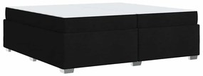 Estrutura da Cama Outros Preto 200 x 200 cm tecido