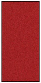 Capacho Lavável Vermelho 120x250 cm