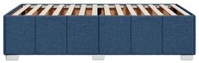 Estrutura de cama sem colchão 80x200 cm azul