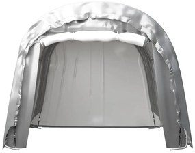 Tenda de armazenamento 300x300 cm aço cinzento