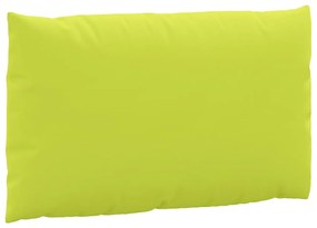 Almofadões p/ móveis paletes 3pcs tecido oxford verde brilhante